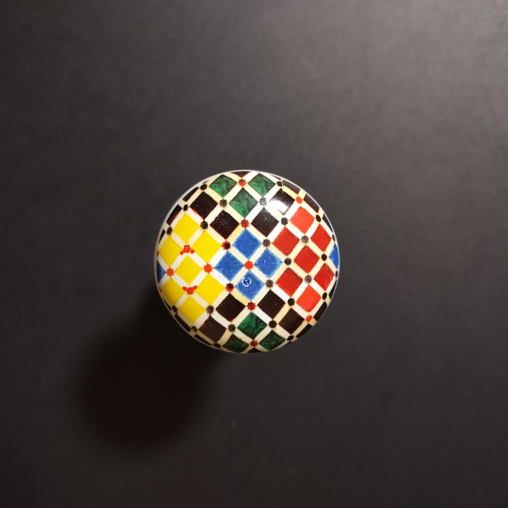 White Wine Bottle Cork Stopper Ceramic Symmetrical Design Multicolor